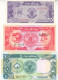 SUDAN 25 50 PT 1 5 10 20 50 100 POUNDS 1987 1991 P37 38 39 40 41 47 48 UNC SET 2 - Soedan