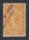 Newfoundland Victoria Revenue Stamp; #NFR4-50c Used Guide = $95.00 - Fiscaux