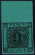 6 Kreuzer Blaugrün - Nachdruck Des Baden Fehldruck Nr. 4 F - Neufs