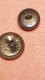 LOT DE 4 BOUTONS  FRANÇAIS - Buttons