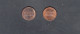 USA - Lot 2 Pièces 1 Cent Lincoln Memorial Penny 1997/97D  KM.201a - 1959-…: Lincoln, Memorial Reverse