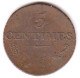 DUPRE - 5 Centimes ( L'An ) 4  ( ) - 1795-1799 Directorio