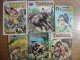 Lot De 6 Bandes Dessinees TARZAN Annees 1975 - 78 - Tarzan