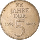 Allemagne, 5 Mark, 1969, Bronze-Aluminium, SUP+ - 5 Marchi