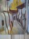 Delcampe - LP PARMA (XXème) "Rêve" Vue De Ruelle Acrylique Sur Toile - Huiles