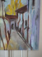 Delcampe - LP PARMA (XXème) "Rêve" Vue De Ruelle Acrylique Sur Toile - Oelbilder