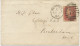 GB 1865, QV 1d Rose-red Pl.84 (LI) On Fine Cvr With Barred Duplex-cancel "LONDON-E.C / 79" (East Central District, Dubus - Lettres & Documents