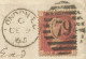 GB 1865, QV 1d Rose-red Pl.84 (LI) On Fine Cvr With Barred Duplex-cancel "LONDON-E.C / 79" (East Central District, Dubus - Brieven En Documenten
