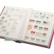 Classeurs Timbres Lindner 60 Pages Blanches Couleur:Bleu - Formato Grande, Sfondo Bianco