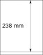 Paquet De 10 Feuilles Neutres Lindner-T 1 Bande 238 Mm - A Nastro