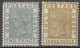 GOLD COAST - 1884 - YVERT N° 14 + 16 * MLH - COTE = 35 EUR - - Goudkust (...-1957)