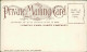 PHILADELPHIA - CHESTNUT ST.  - PUB. BY ARTHUR LIVINGSTON - PRIVATE MAILING CARD - 1898 (17252) - Philadelphia