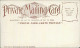 PHILADELPHIA - OLD PENN MANSION - FAIRMOUNT PARK - PUB. BY ARTHUR LIVINGSTON - PRIVATE MAILING CARD - 1898 (17255) - Philadelphia