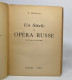 Un Siècle D'opéra Russe - Franse Schrijvers