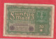 REICHSBANKNOTE  .  REIHE 1 .  50 MARK .  24-6-1919  .  N°  202002    .  2 SCANNES - 50 Mark