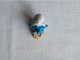 Ancienne Figurine Schtroumpf Paysan Agriculteurs  (bazarcollect28) - Smurfs