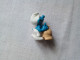 Delcampe - Ancienne Figurine Schtroumpf Paysan Agriculteurs  (bazarcollect28) - Schtroumpfs