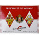 Monaco, Coffret, 2002, Paris, FDC, Bimétallique - Monaco