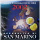 Saint Marin , 1 Cent To 2 Euro, 2002, Rome, FDC - San Marino