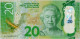 New Zealand 20 Dollars ND (2016), UNC (P-193a, B-139a) - New Zealand