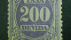 1890 N° 13 TAXA 200   OBLIT - Segnatasse