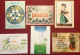 IRELAND 1986 Saint Patrick Day 9 Cards Unused ~ MacDonnell Whyte SP3 - PSPC27/35 - Postal Stationery