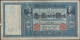 DR. 100 Mark Reichsbanknote 21.4.1910 Ros.Nr.43, P42( EK 207 ) - 100 Mark