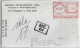 Vatican 1985 Cover Fragment To Brazil Meter Stamp Lirma Slogan International Faith Agency Service Cancel ME = Misdirect - Lettres & Documents