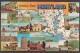 Maryland Map - State Bird Baltimore Oriole, Flower: Black Eyed Susan, Golf - Sonstige & Ohne Zuordnung