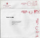 Vatican 1995/2003 2 Airmail Cover With Different Meter Stamp Slogan Pontifical Council For The Laity - Storia Postale