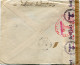 BULGARIE LETTRE RECOMMANDEE CENSUREE DEPART PLOWDIV 16 X 43 POUR LA FRANCE - Storia Postale