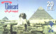 Egypt:Used Phonecard, Egypt Telecard, 20 L.E., Pyramide, Sphinx - Egitto