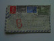 D200586   Argentina  -Registered Cover 1960's  Sent To Hungary   Labancz  -Höcht Gusztávné  VÁM CUSTOM - Brieven En Documenten