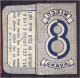 "8 OKAVA" Razor Blade Old Vintage WRAPPER (see Sales Conditions) - Lamette Da Barba