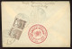 SZOMBATHELY 1917. Ajánlott Levél Érsekújvárra Szép VH-s Levélzáróval - Covers & Documents