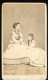 BÉCS 1868. J. Ruwner : Hölgy és Gyerek Visit Fotó - Ancianas (antes De 1900)