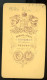 PEST 1868. Borsos : Mike Róza,  Al-torjai Mike Sándor Történésznek Lánya  Visit Fotó - Anciennes (Av. 1900)