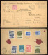 BUDAPEST 1939. Dekoratív, Nyolc Bélyeges értéklevél Keszthelyre Küldve ( Palotás Zoltán Levelezés) - Lettres & Documents
