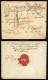 PÁPA 1830-40. Dekoratív Portós Levél, Tartalommal Gannet, Franciaországba Küldve - Andere & Zonder Classificatie