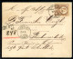 1873-75. 2db Ajánlott Levél 15Kr-ral, Markánsan, érdekesen, Különböző Színárnyalatban...... - Cartas & Documentos