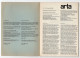 1965. YUGOSLAVIA,BELGRADE,ARTA,INTERNATIONAL GRAPHIC ART SOCIETY CATALOGUE SENT BY POST,10 DIN. STAMP USED,38 PAGES - Cartas & Documentos