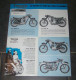 DEPLIANT PUB PUBLICITAIRE MOTO TRIUMPH BONNEVILLE T120, TROPHY TR6, TIGER 90, CUB, MOUNTAIN, MOTOS, MOTOCYCLETTES - Motor Bikes