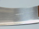 -ANCIEN COUPERET DUROL INOX TRANCHOIR De BOUCHER Hachoir FEUILLE De BOUCHER   E - Antike Werkzeuge