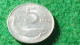 İTALYA - 1953    5 LİRE - 5 Lire