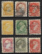 CANADA....QUEEN VICTORIA...(1837-01.)..GROUP OF 9 SMALL HEADS.....DIFFERENT CONDITION...USED...... - Nuovi