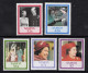 SAMOA 1986  " 60th BIRTHDAY OF QUEEN ELIZABETH II "  SET MNH - Samoa