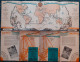 Plaquette - CUNARD Round The World - 1935 - Paquebot FRANCONIA - - Otros & Sin Clasificación