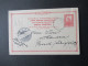 Griechenland 1902 Ganzsache / Bild PK Thessalie Vue De Zagora Sur Le Mt. Pelion Nach Wilhelmshaven Gesendet - Postal Stationery