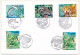 Delcampe - FRANCE - 10 Enveloppes - Oiseaux D'outremer 2003 + Animaux 2007 - Cachets Divers Premier Jour - 2000-2009