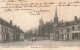 FRANCE - Courtalain (E Et L) - La Place Des Halles - Eglise - Dos Non Divisé - Carte Postale Ancienne - Courtalain